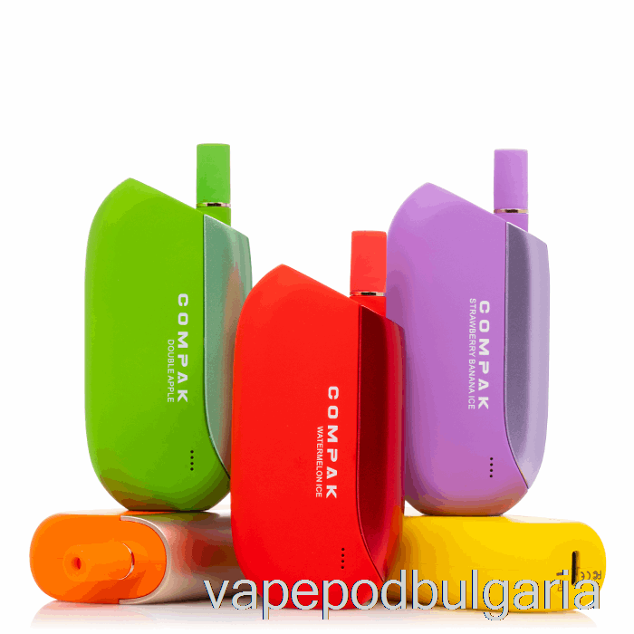 Vape Течности Snowwolf Compak 7500 син разз лед за еднократна употреба